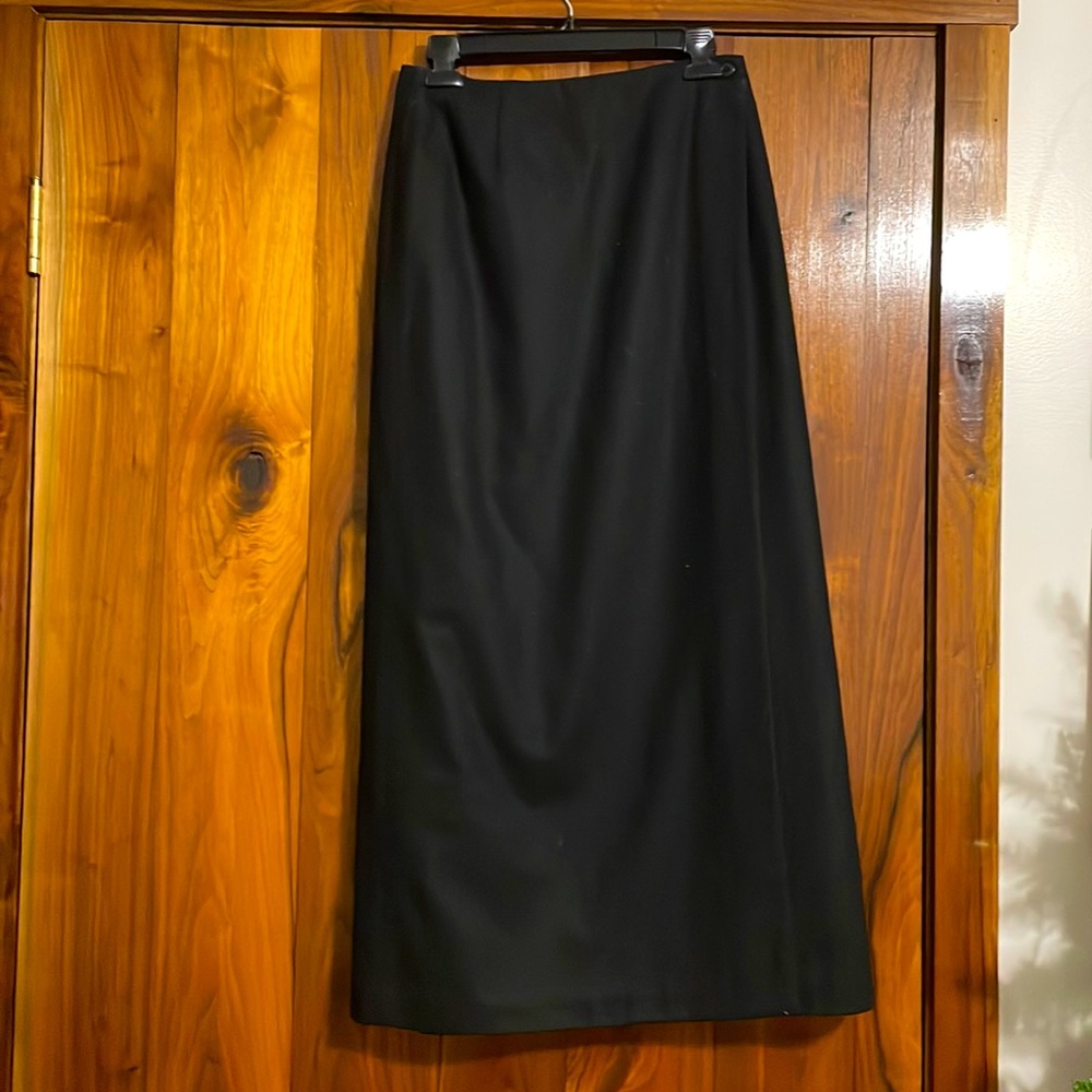 eddie bauer vintage wrap around maxi skirt